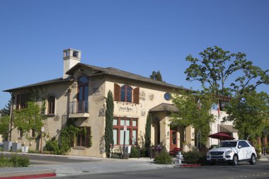 Rahip ahır şaraphane yountville, napa Vadisi içinde