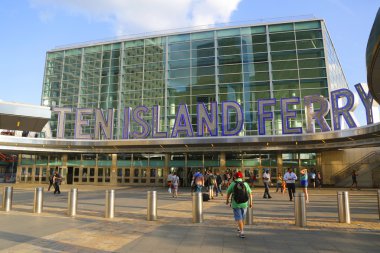 staten Adası feribot whitehall Manhattan'da terminal