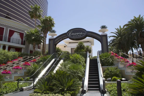 The entrance on The Wynn Encore Hotel and Casino in Las Vegas — Stock Photo, Image