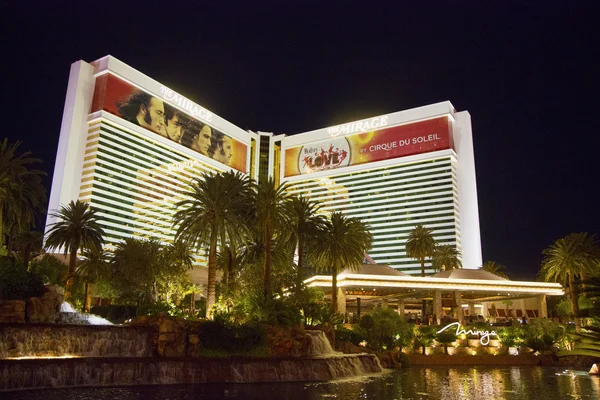 The Mirage Hotel Casino in Las Vegas — Stock Photo, Image