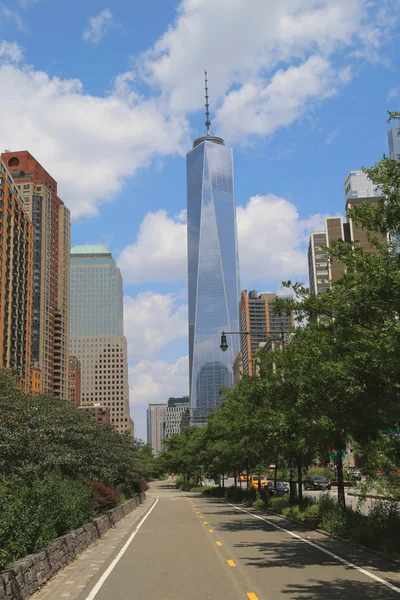 Freedom Tower in Lower Manhattan — Stock Photo, Image