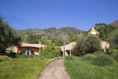 Don Kişot şarap napa Valley Viyana mimar friedensreich hundertwasser tarafından inşa