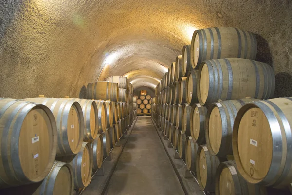 The cellars of Newton Winery in Napa Valley — Stock Photo, Image