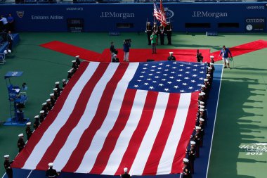 2013 erkekler final maç billie jean king Ulusal Tenis Merkezi açık bizden önce açılış töreni