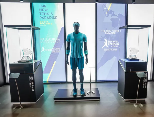 Isla Mujeres Mexico Wrzesień 2021 Muzeum Rafy Nadal Rafa Nadal — Zdjęcie stockowe