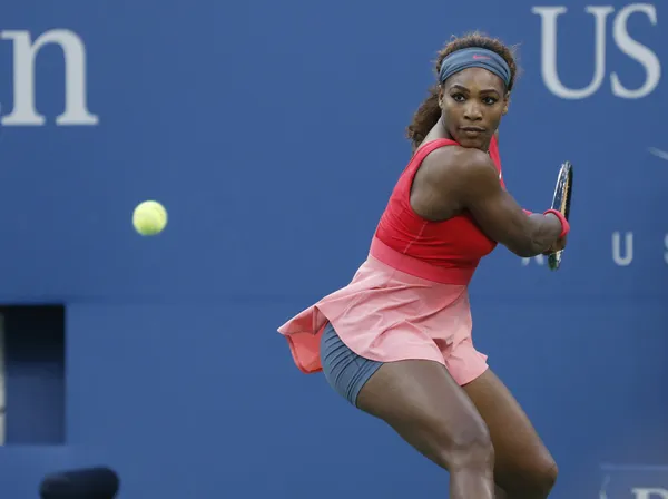 on yedi kez grand slam şampiyonu serena williams bize onu final maçı sırasında açık 2013