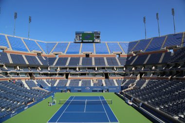 Arthur ashe Stadı'nda billie jean king Ulusal Tenis merkezi hazır açık turnuva