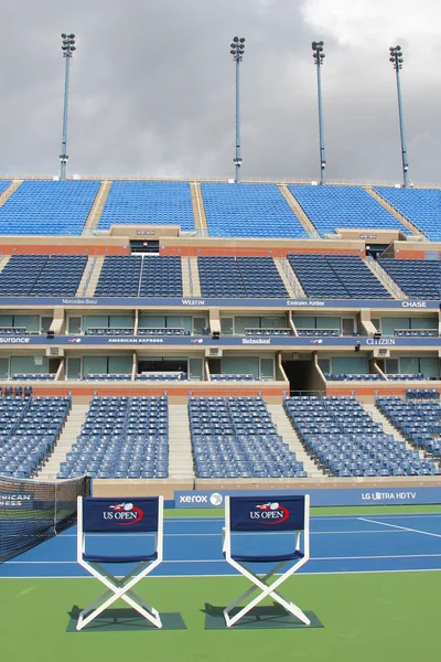 アーサー アッシュ スタジアムで ビリージーン王ナショナル テニス センター私たちの準備ができてオープン トーナメント ストックエディトリアル用写真 C Zhukovsky