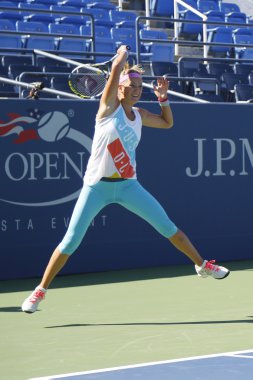 bizim için iki kez grand slam şampiyonu victoria azarenka yöntemler açmak billie jean king 2014 Ulusal Tenis Merkezi