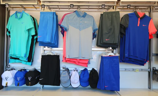 Nike apresenta nova coleção Roger Federer no US Open 2014 no Billie Jean King National Tennis Center — Fotografia de Stock