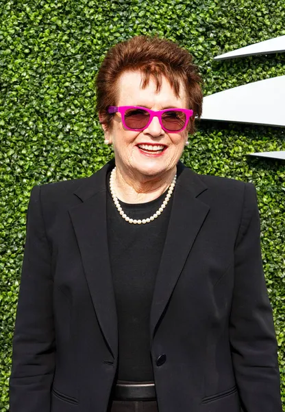 New York Août 2018 Billie Jean King Fois Championne Grand — Photo