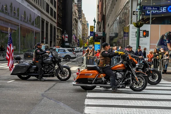 New York November 2021 Patriot Guard Riders Lead 102Nd Annual — Stock Photo, Image