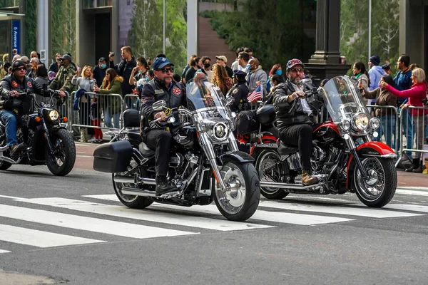 New York November 2021 Patriot Guard Riders Lead 102Nd Annual — Stock Photo, Image