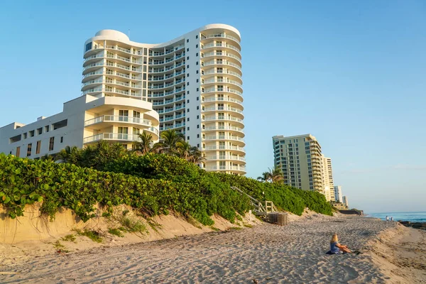 Riviera Beach Florida Septiembre 2021 Apartamentos Lujo Singer Island Florida — Foto de Stock