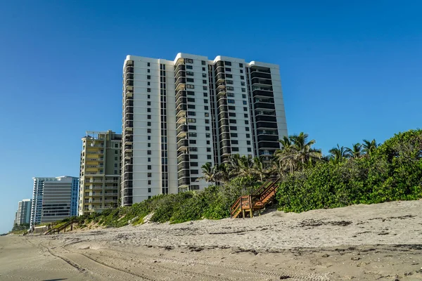 Riviera Beach Florida September 2021 Luxury Condominiums Singer Island Singer — стоковое фото