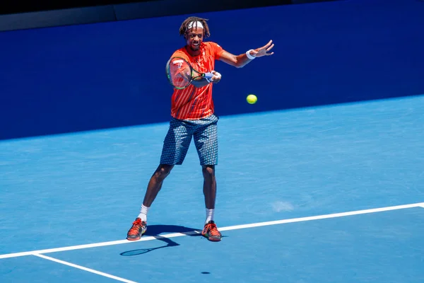 Melbourne Australia Enero 2016 Jugador Tenis Profesional Gael Monfis Francia — Foto de Stock