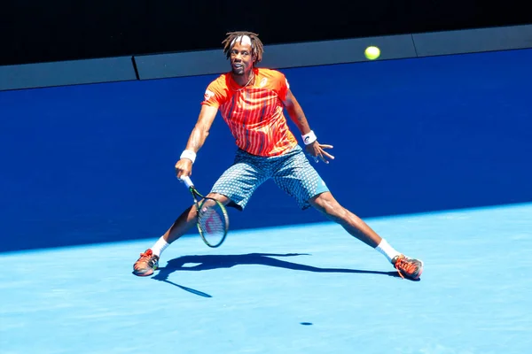 Melbourne Australia January 2016 Professional Tennis Player Gael Monfis France — Fotografia de Stock