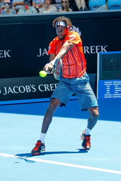 Melbourne Australia January 2016 Professional Tennis Player Gael Monfis France — Foto de Stock