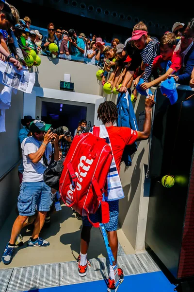 Melbourne Australia January 2016 Professional Tennis Player Gael Monfis France — Stockfoto