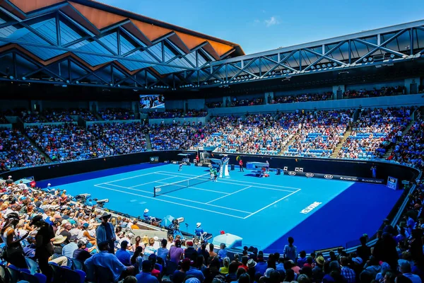 Melbourne Australia Enero 2016 Margaret Court Arena Durante Partido Del —  Fotos de Stock