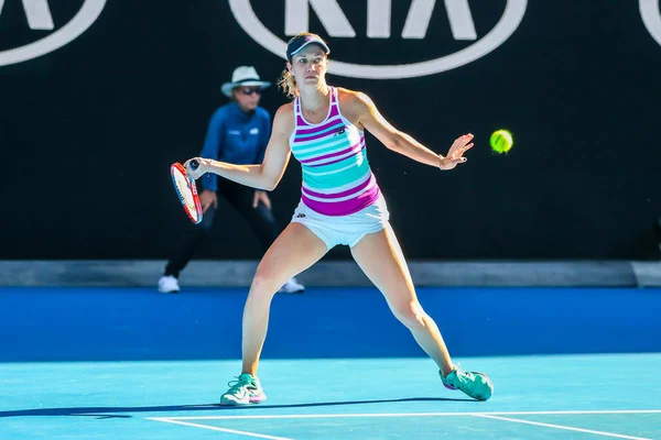 Melbourne Australien Januar 2019 Tennisprofi Danielle Collins Aus Den Usa — Stockfoto