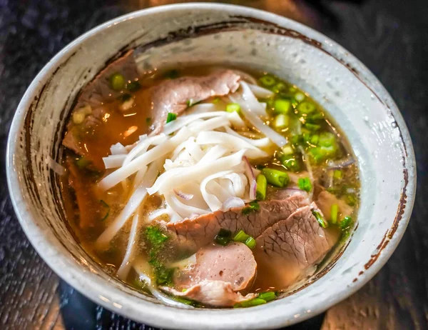 Παραδοσιακή Βιετναμέζικη Σούπα Pho Noodle — Φωτογραφία Αρχείου