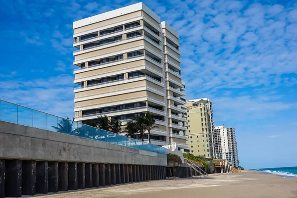 Riviera Beach Florida Января 2022 Luxury Condominiums Singer Island Остров — стоковое фото