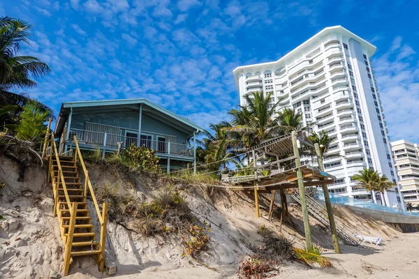 Riviera Beach Florida Января 2022 Beach House Luxury Condominium Singer — стоковое фото