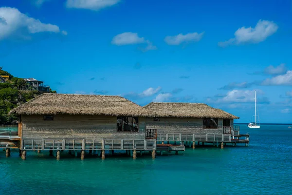 Five Islands Village Antigua January 2022 Overwater Bungalow Royalton Antigua — Stock Photo, Image