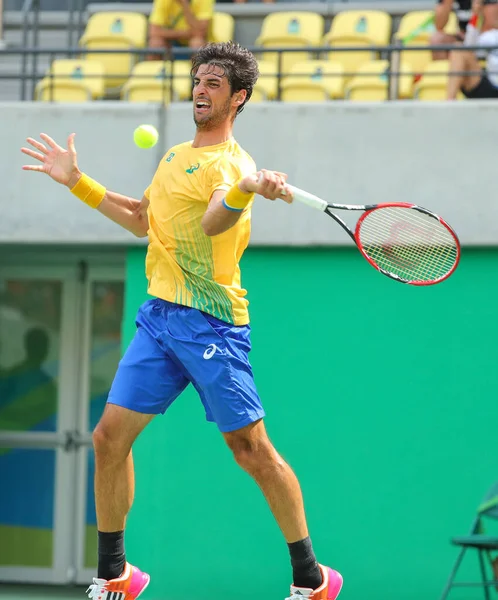 Rio Janeiro Brasil Agosto 2016 Tenista Profesional Thomaz Bellucci Brasil —  Fotos de Stock