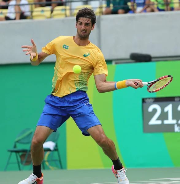 Rio Janeiro Brasilien August 2016 Der Brasilianische Tennisprofi Thomaz Bellucci — Stockfoto