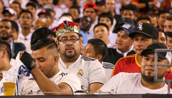 East Rutherford July 2019 Real Madrid Soccer Fans Metlife Stadium — Stock Photo, Image