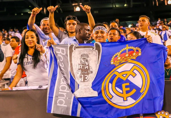East Rutherford July 2019 Real Madrid Soccer Fans Metlife Stadium — Stock Photo, Image
