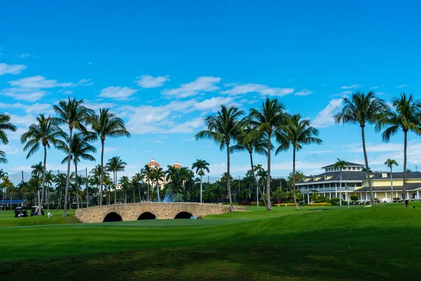 Palm Beach Florida January 2022 Ocean Golf Course Breakers Palm — Stock Photo, Image