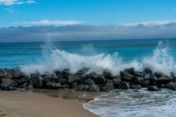 Хвиля Атлантичному Пляжі Флориди — стокове фото