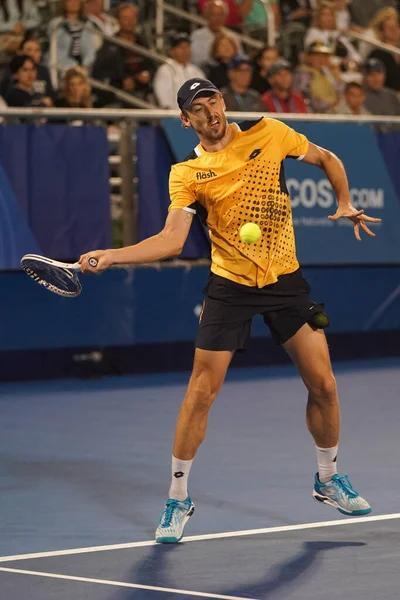 Delray Beach Florida Ruary 2022 Professionell Tennisspelare John Millman Australia — Stockfoto