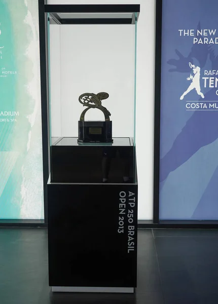 Isla Mujeres Mexiko September 2021 Trophäe Der Atp 250 Brazil — Stockfoto