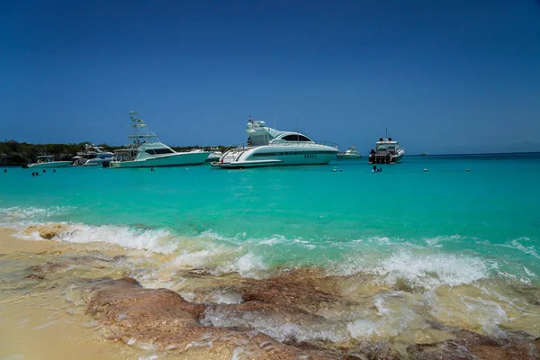 Katalina Island Dominická Republika Června 2021 Luxusní Jachty Ostrově Catalina — Stock fotografie