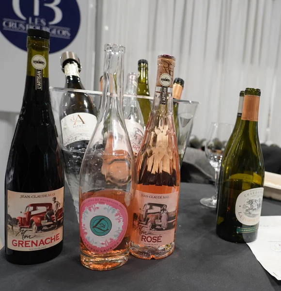 New York Mars 2022 Franska Viner Presenterade Taste France Och — Stockfoto