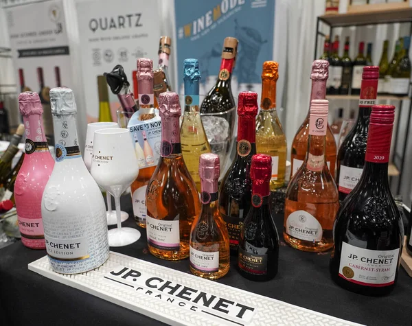Nueva York Marzo 2022 Vinos Franceses Presentados Taste France French —  Fotos de Stock