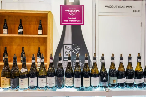 New York Maart 2022 Franse Wijnen Gepresenteerd Taste France Frans — Stockfoto