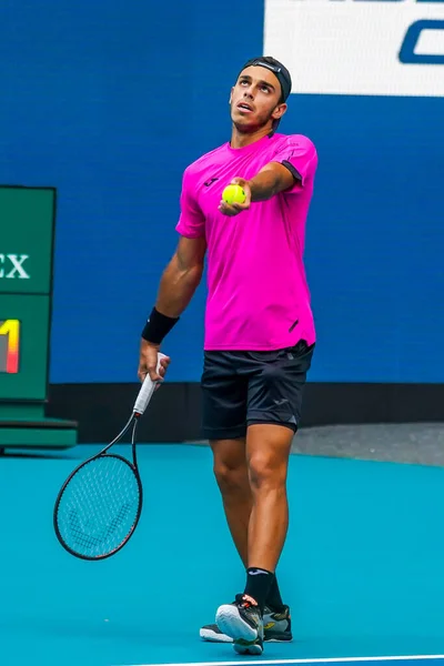 Miami Gardens Florida Maart 2022 Tennisser Francisco Cerundolo Van Argentinië — Stockfoto
