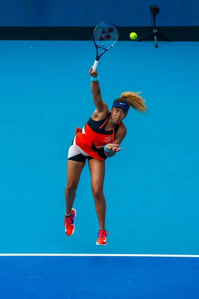 Miami Gardens Florida Março 2022 Campeã Grand Slam Naomi Osaka — Fotografia de Stock