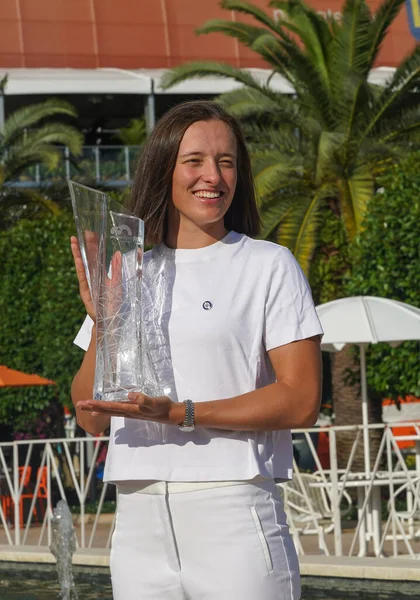 Miami Gardens Florida Abril 2022 Campeona Del Miami Open 2022 — Foto de Stock