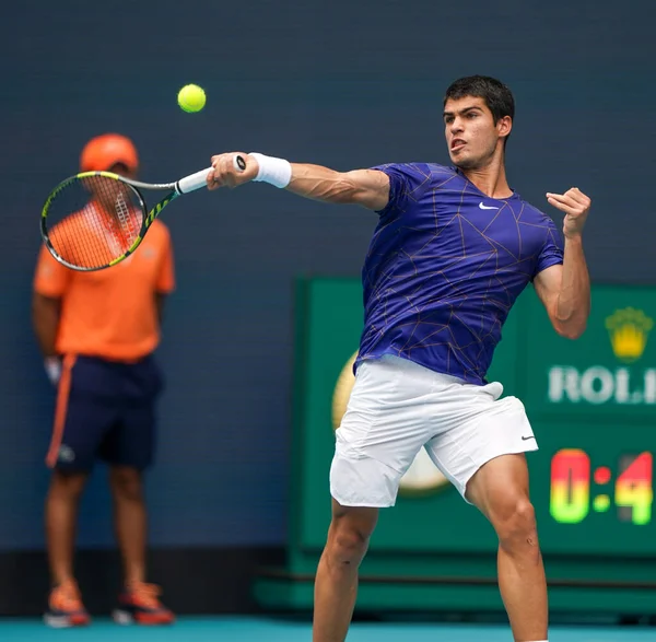 Miami Gardens Florida Abril 2022 Campeón Del Miami Open 2022 — Foto de Stock