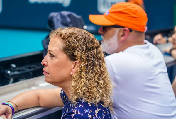 Miami Gardens Florida April 2022 Congresswoman Debbie Wasserman Schultz Attends — Stock Photo, Image