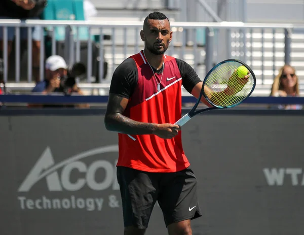 Miami Gardens Florida March 2022 Professional Tennis Player Nick Kyrgios — Φωτογραφία Αρχείου