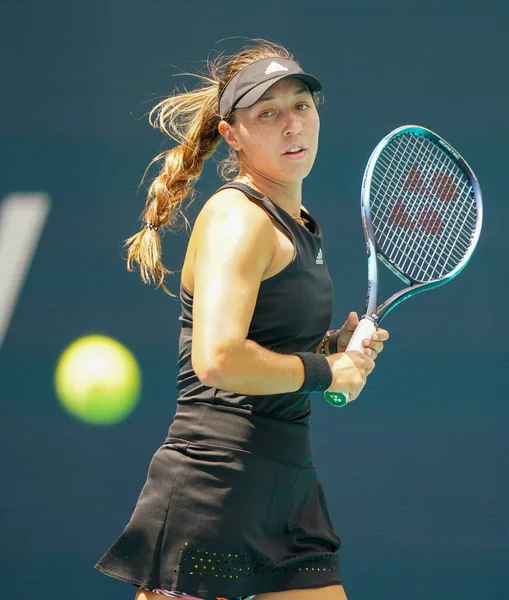Miami Gardens Florida Marzo 2022 Jugadora Tenis Profesional Jessica Pegula — Foto de Stock