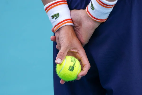 Miami Gardens Florida April 2022 Miami Open Officiële Tennisbal Het — Stockfoto