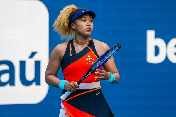 Miami Gardens Florida März 2022 Grand Slam Siegerin Naomi Osaka — Stockfoto